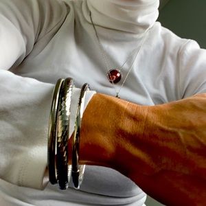 three lightweight bangles-large